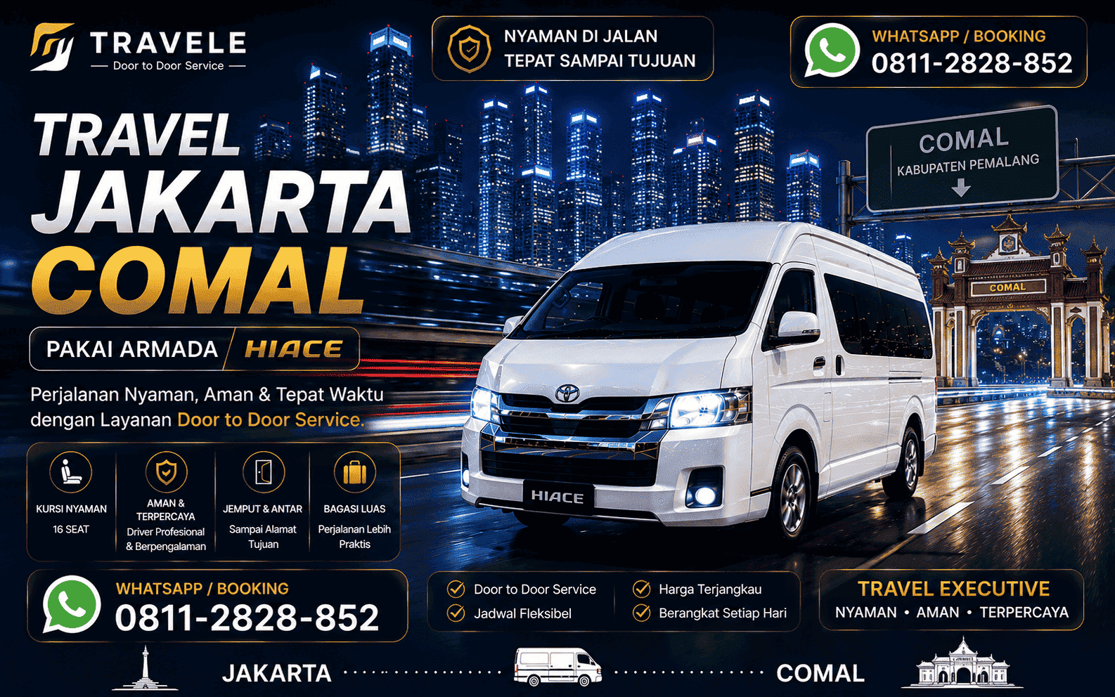 Travel Jakarta Comal