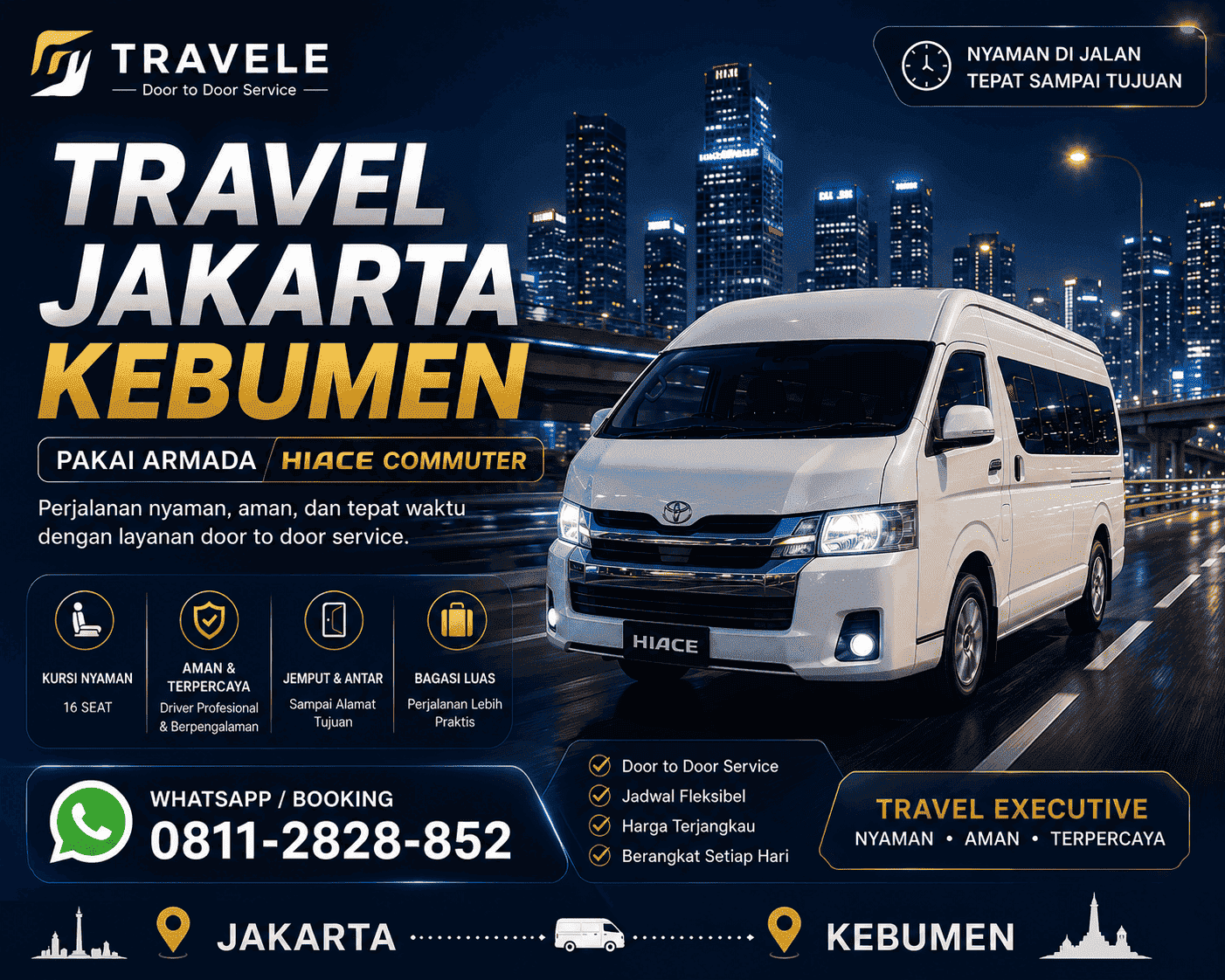 Travel Jakarta Kebumen