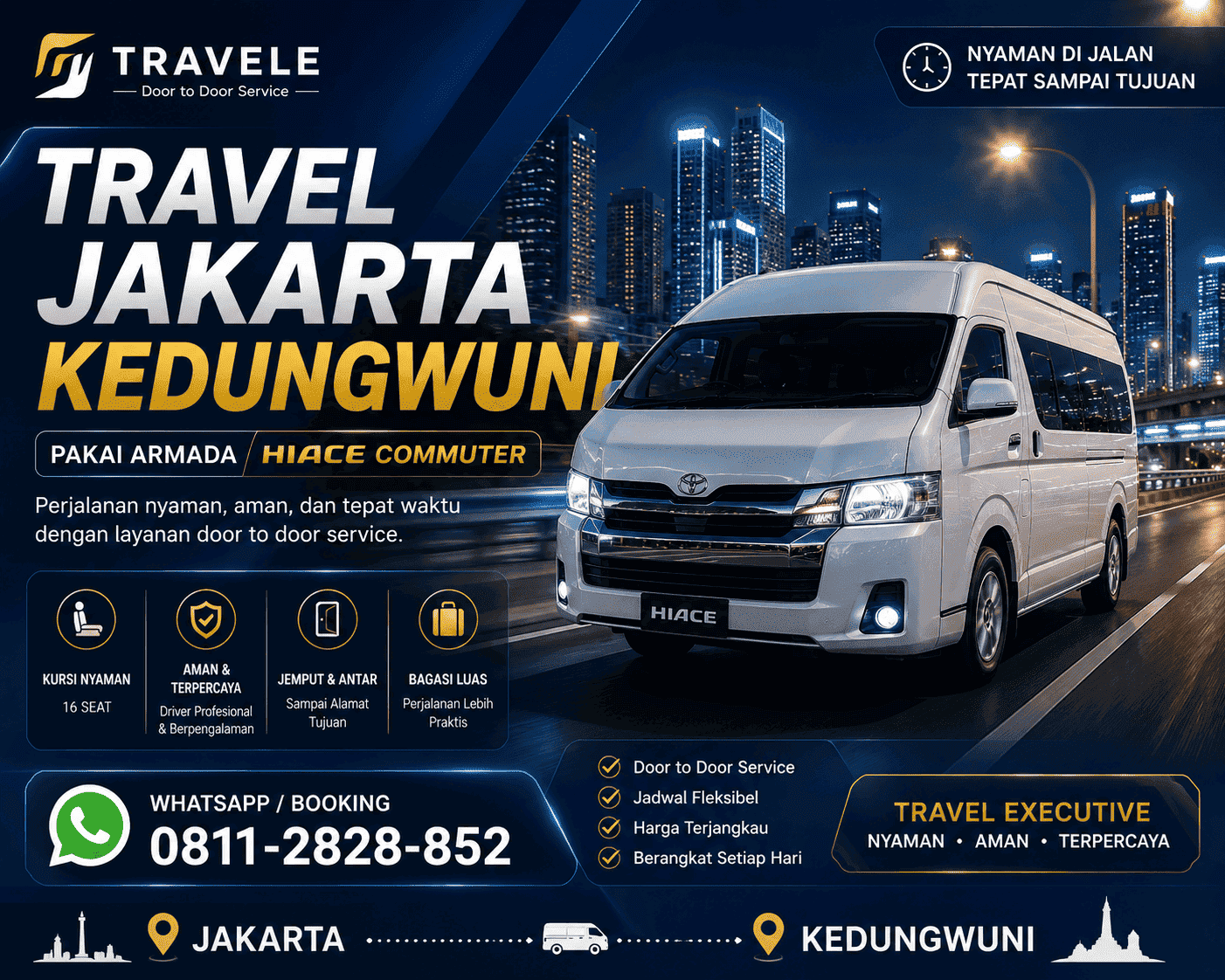 Travel Jakarta Kedungwuni